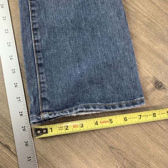 The Childrens Place Boys Youth Jeans Boot Cut Size 16 30x29 Distressed Casual - Picture 5 of 8